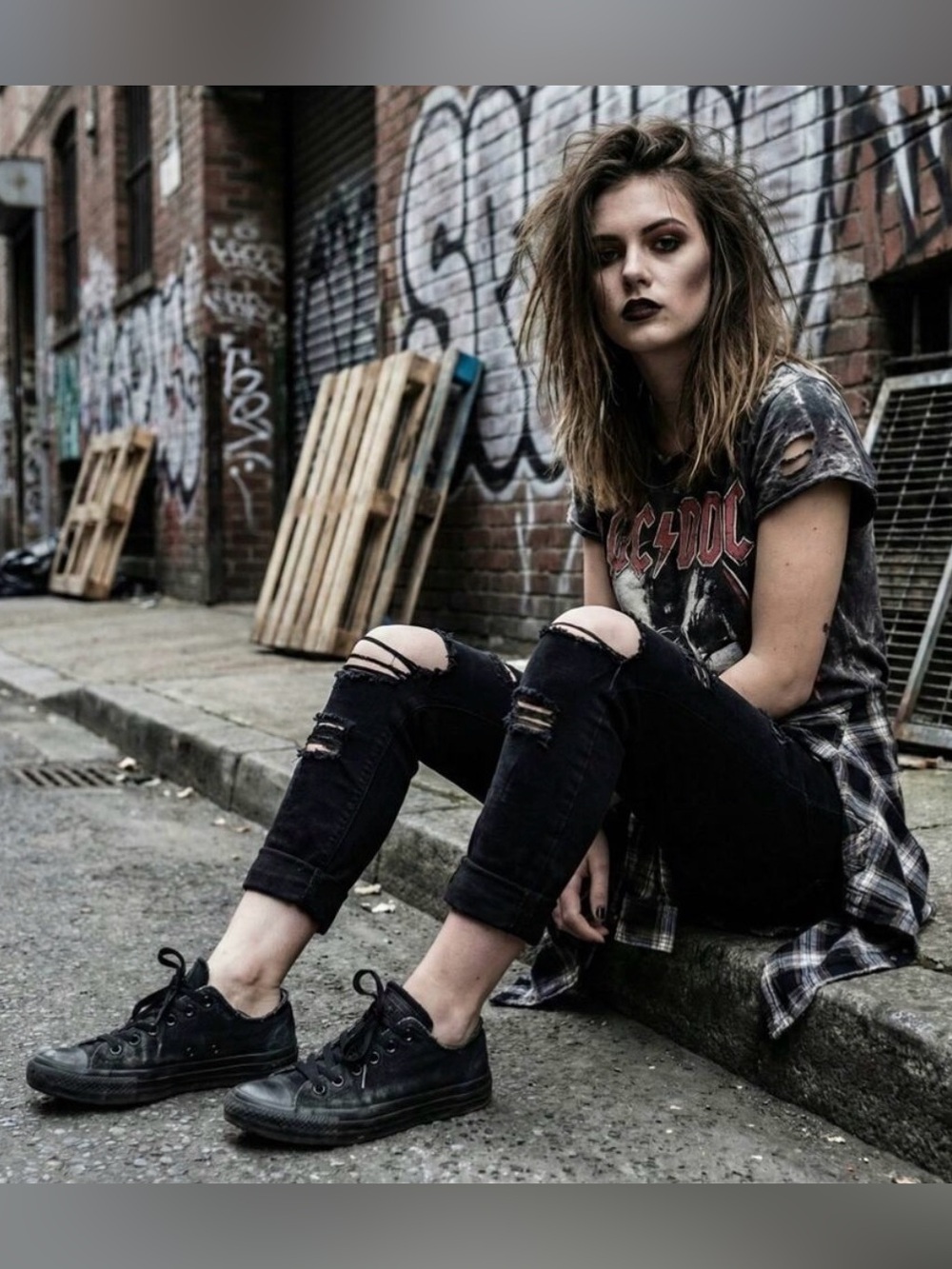 NWT Converse Chuck Taylor Low Top Blacked Out Monochrome Sneakers - Women's 10.5